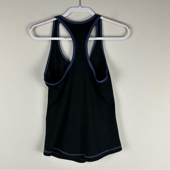 Voormi Women’s Black Solid Racerback Athletic Athleisure Tank Top Size Small - Picture 3 of 5